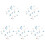 5Pcs Ocean Style Wooden Party String Lights Battery LED Light Decor 4