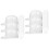 40Pcs Reusable Plastic Hat Holder Baseball Cap Insert for Home Use 6