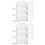 40Pcs Reusable Plastic Hat Holder Baseball Cap Insert for Home Use 7