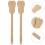 30Pcs Khaki Bamboo Fan Sticks for DIY Handheld Fan Frames Wedding Use 10