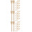 30Pcs Khaki Bamboo Fan Sticks for DIY Handheld Fan Frames Wedding Use 4