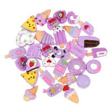 150Pz Charms Viola Fatti A Mano Per Cover Telefono Ornamenti Portatili