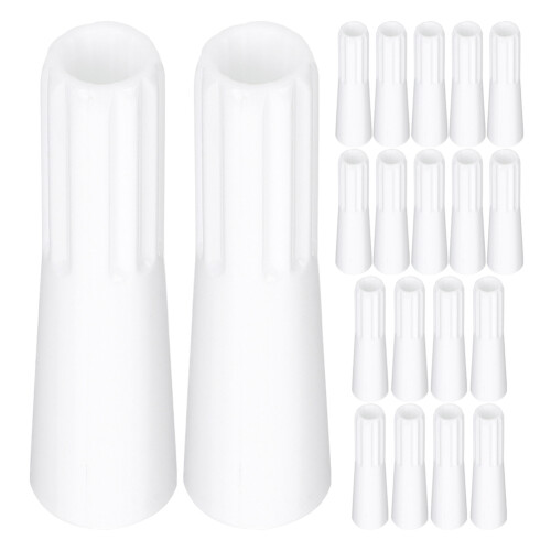 50Pz Per Tende in Pom Bianco Per Casa E Ufficio
