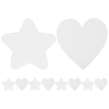 40Pz Piccole Tele Per Pittura Star Shape Board Per