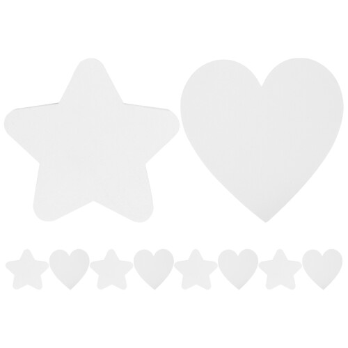 40Pz Piccole Tele Per Pittura Star Shape Board Per