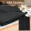 3Pz Accappatoi Spa Nero Per Salone Comfort E Design Creativo 7
