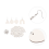 3Conjuntos Sublimação Kit DIY Volumoso 10