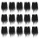 96Conjuntos Material DIY Barbas De Pretas Com De Madeira 3