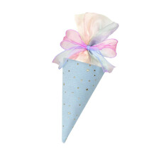 Festival Ice Cream Cone Bowknot Party Accessory Stylish-Blue