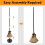 Touch Activation Floating Witch Broom Stick 43.5Inch Talll 7