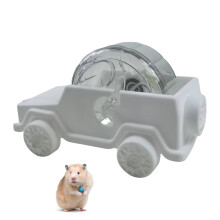 Quiet Pet Activity Wheel ABS Build Gentle Texture-Dark Grey L