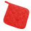 Heat Resistant Hanging Heatproof Pad Polyester Kitchen Mats-Red 1