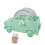 Quiet Pet Activity Wheel ABS Build Gentle Texture-Light Green L 1