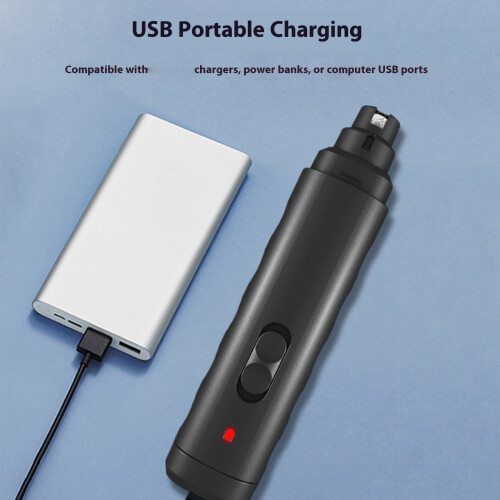 Adjustable Pet Nail File Ergonomic Design USB Charging-B 1