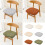Thickened Square Chair Cover With Tall-Clouds and mists 3