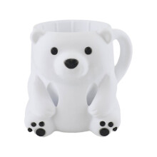 Multifunctional Animal Shape Ice-Polar Bear White No spoon