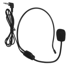 4piece Microphone Headset with Flexible Fit for Singing, Conferences, and Stage Performances, Optimized for Voice Amplifiers and Speakers.