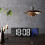 Modern and Functional Digital Wall Clock, Large LED Display with Remote Control, Multi-Function Plug In Clock Featuring Timing and Countdown Functions 7