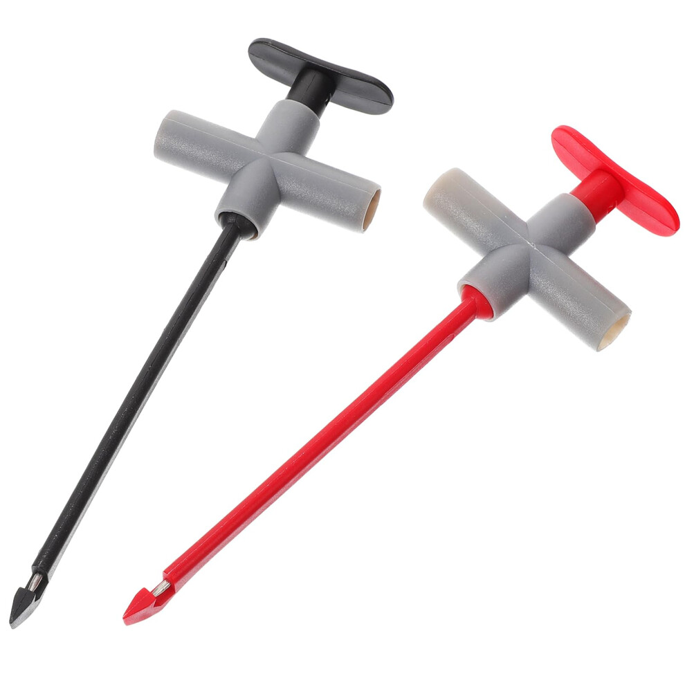Puncture-Proof Probes 2Pcs Piercing Test Clips For Multimeter Automotive Repairing Probes Compatible With Various Models 9412369363008