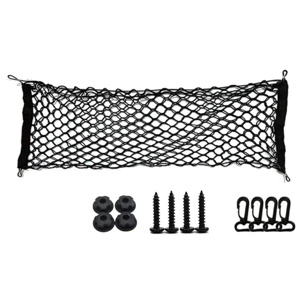 Car Cargo Net, Trunk Net, Rear Trunk Storage Organizer, Doublelayer 110X40cm, Luggage Net 9189345164668