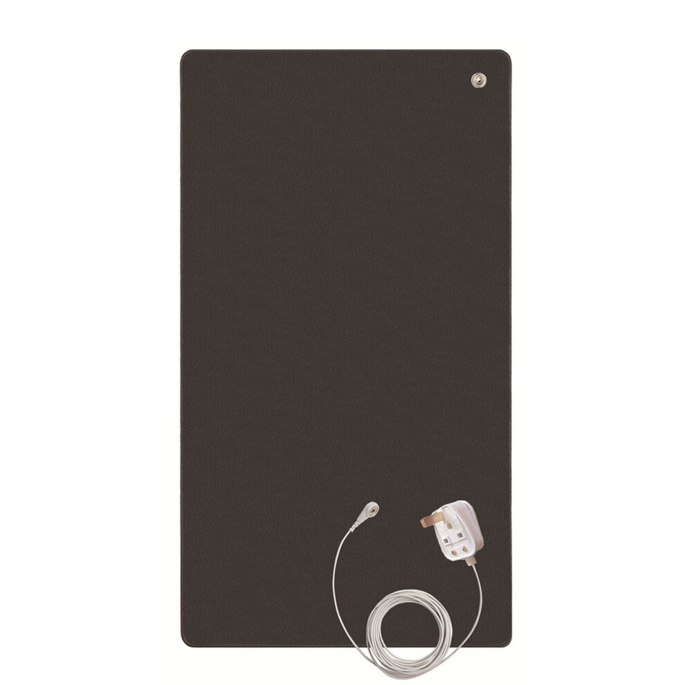 Wellness Grounding Mat With Conductive Leather Surface For Home Office, Pain Relief Energy Balance Anti Static Mat For Workspace Comfort And Device Sa 9148971714890