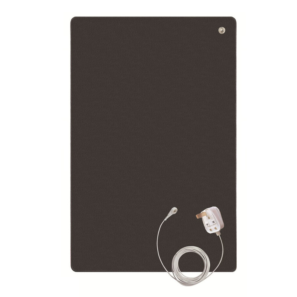 Wellness Grounding Mat With Conductive Leather Surface For Home Office, Pain Relief Energy Balance Anti Static Mat For Workspace Comfort And Device Sa 9148971714906