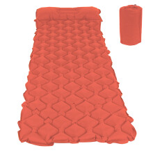 Self Inflating Camping Mattress With Adjustable Height Design Ergonomic Support Waterproof And Insulated Durable Ripstop Fabric For Hiking Trips