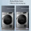 Υποστήριξη πλυντηρίου ρούχων, απορρόφηση κραδασμών, αντικραδασμικά μαξιλαράκια, 2