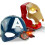 Κράνος με φωτιζόμενο LED για τους λάτρεις των Avengers, συλλεκτικό σχέδιο εμπνευσμένο 1