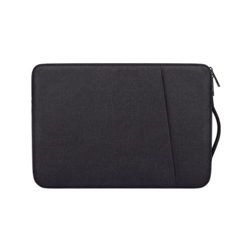 Capa protetora premium para laptops de 13 polegadas, com forro macio e resistente a impactos, interior em camurça suave e bolso extra. Fina e 1