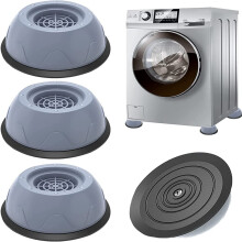 Noise Cancelling Anti Vibration Pads for Washing Machine, Shock Absorption High-quality Material Supports Universal Size