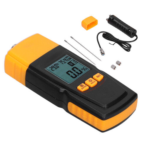 Wood Moisture Detector, Flooring Moisture Reader With Digital Moisture Tester Functionality For Quick And Reliable Readings In Various Settings, 2