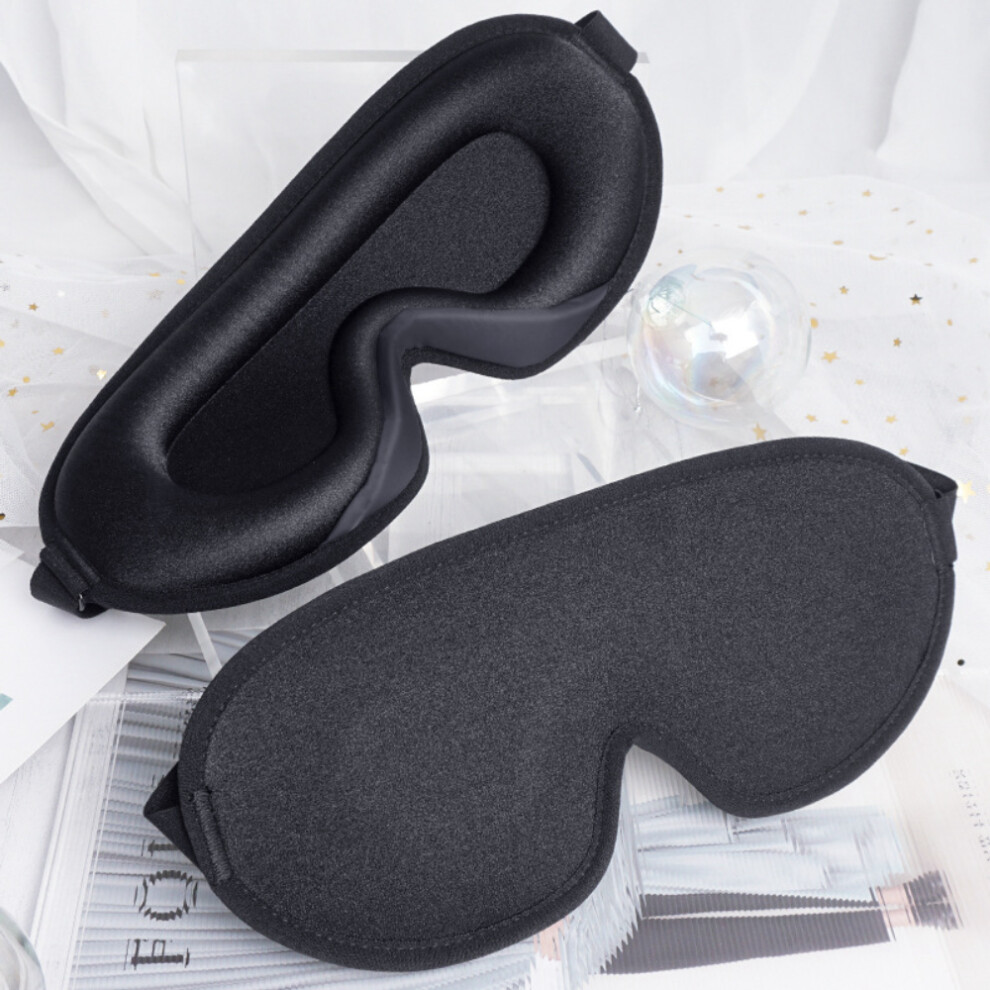Travel Sleep Mask, Zero Pressure On Eyes 3D Nose Flaps Breathable & Soft for Sleeping, Yoga, Traveling (1 Piece)