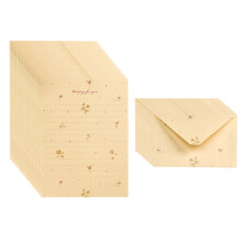 Scrapbookingpapper, Vintage brevpapper Dubbelsidigt tryck Matchande kuvert 20 ark för anpassade inbjudningar Personlig present