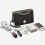 Δερμάτινη καπιτονέ τσάντα ώμου, γυναικεία τσάντα χιαστί με λουράκι αλυσίδας, 2