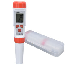 Präziser pH- und EC-Wassertester mit Hintergrundbeleuchtung für den privaten und professionellen Gebrauch, 4-in-1-Wasserqualitätsmonitor inklusive
