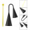 Cowbell musical instrument  Traditional percussion with stick 5