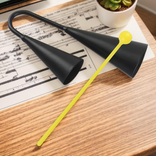 Cowbell musical instrument  Traditional percussion with stick 1