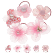 20St Roze Duurzame Haaraccessoires Voor Peuters