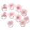 20St Roze Duurzame Haaraccessoires Voor Peuters 3