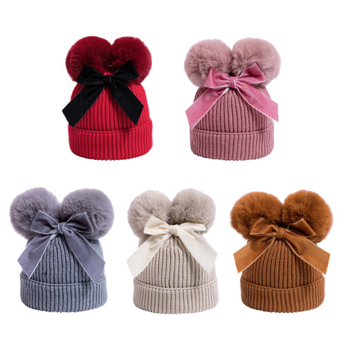3St Gebreide , Warm En Comfortabel Grijs 2
