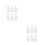 12Pcs White Squeezable Dropper Bottles for Storing Eye Liquid 9