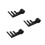 3Pcs Black Stainless Steel Bread Maker Paddles Non-Stick Kitchen Tool 4
