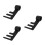 3Pcs Black Stainless Steel Bread Maker Paddles Non-Stick Kitchen Tool 5