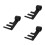 3Pcs Black Stainless Steel Bread Maker Paddles Non-Stick Kitchen Tool 6