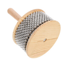 Cabassa Musical Instrument, Cabasa Metal Percussion Toy, Mini Toy Musical Toy, Cognitive Toy, Mexican Maracas, Child Puzzle, Teaching Aid, Wood.