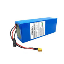 52V 45Ah Electric Bike Battery With Charger 14S4P LiIon BuiltIn BMS XT90DC For 2001000W EBike Motors