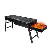Portable BBQ Grill Heat Resistant Metal Rack for Camping, Picnic and Outdoor Cooking