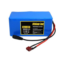 60V 30Ah 16S2P Lithium Ion Battery Packs With BMS, 67.2V 2A Charger, For 500W800W Electric Bikes And Scooters