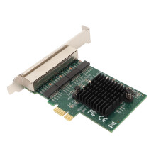 NA8111 T4 4-Port Gigabit Ethernet PCIe X1 Netzwerkkarte für Windows & Linux